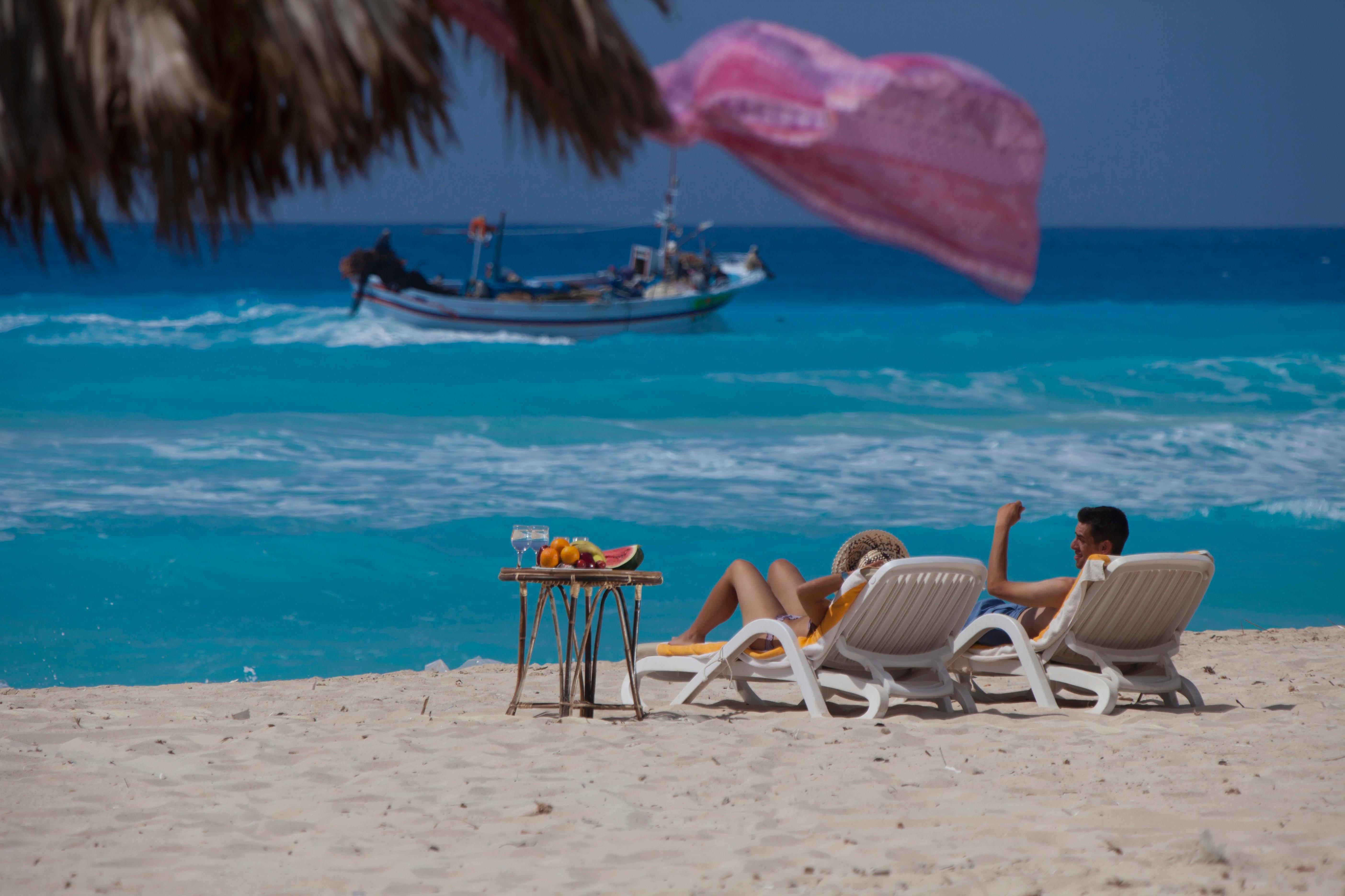 โรงแรมบอร์ก เอล อาหรับ บีช บอร์จเอลอาหรับ ภายนอก รูปภาพ Beach in El Alamein
