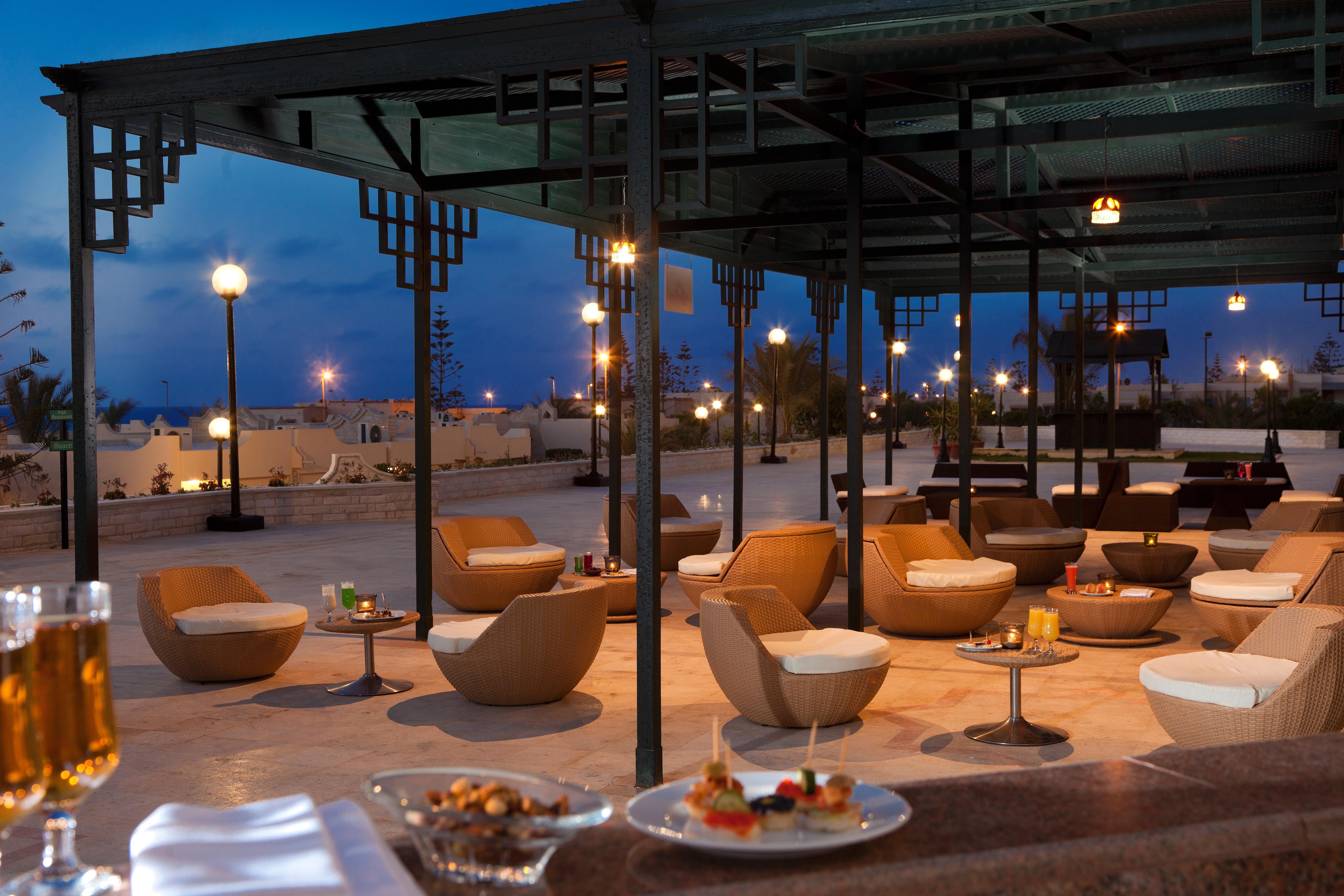 โรงแรมบอร์ก เอล อาหรับ บีช บอร์จเอลอาหรับ ภายนอก รูปภาพ The Sky Bar