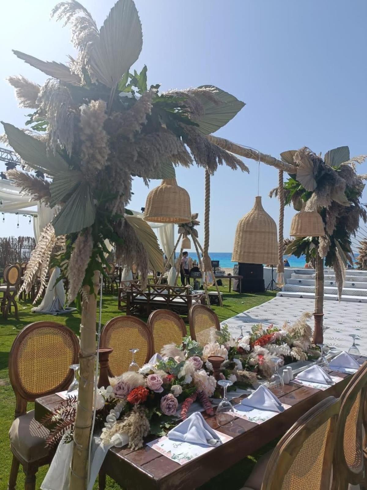 โรงแรมบอร์ก เอล อาหรับ บีช บอร์จเอลอาหรับ ภายนอก รูปภาพ Wedding in Egypt