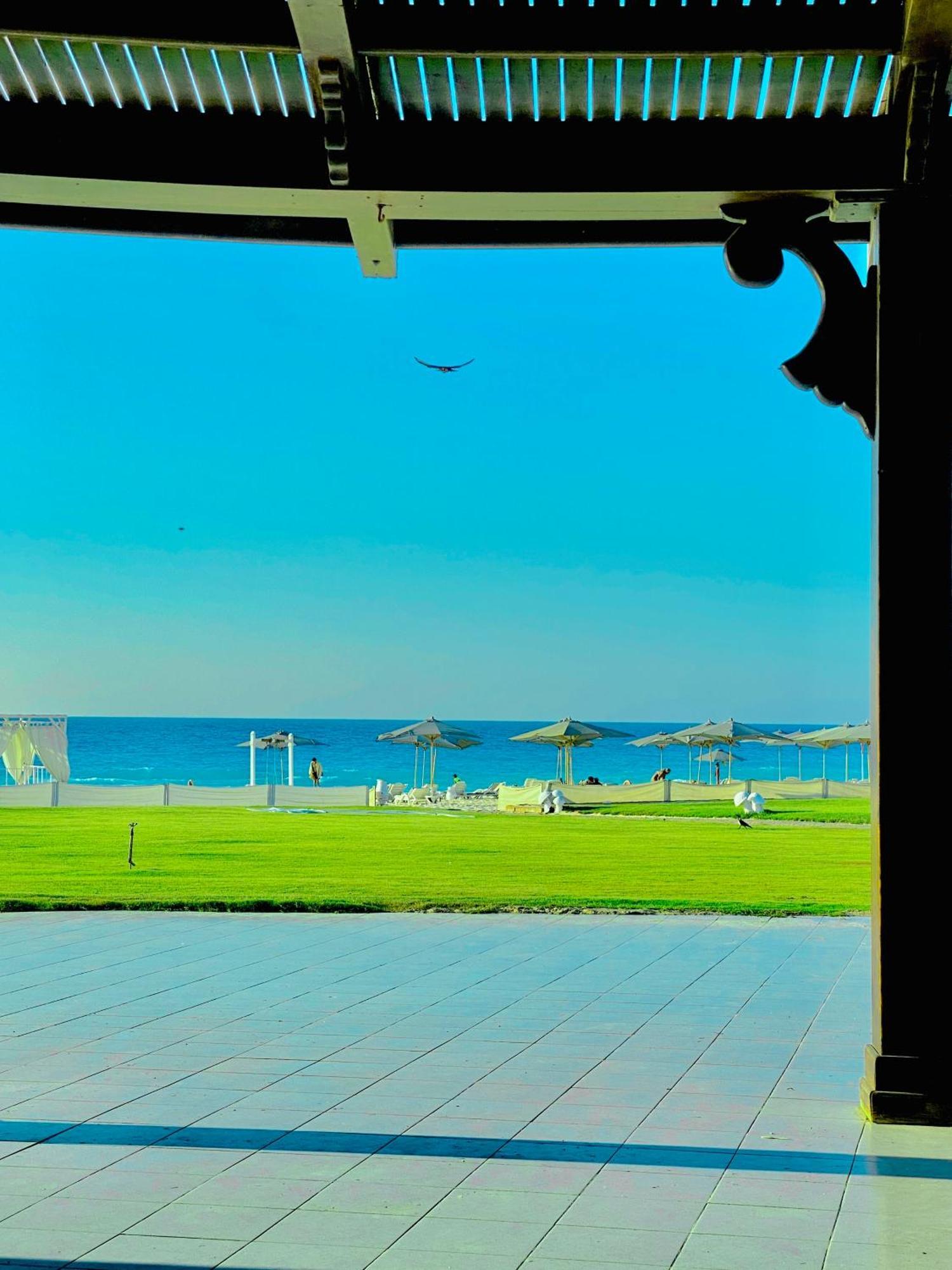 โรงแรมบอร์ก เอล อาหรับ บีช บอร์จเอลอาหรับ ภายนอก รูปภาพ The beach at the Grand Hotel